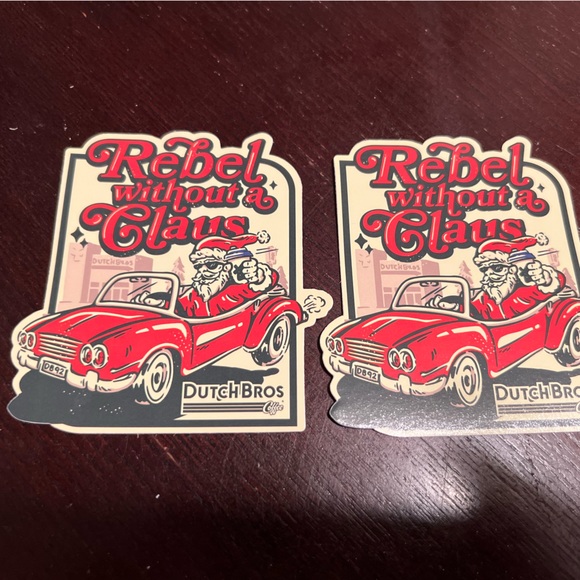 NEW Limited Holiday 2023 Dutch Bros Stickers! - Picture 3 of 4